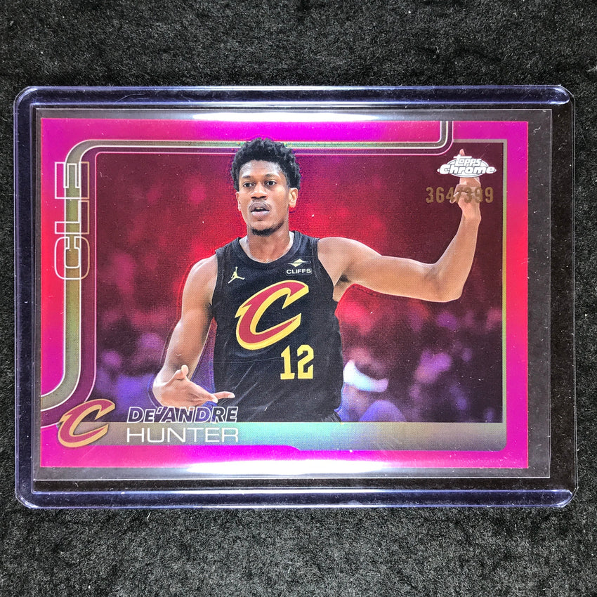 2025-26 Topps Chrome DE'ANDRE HUNTER Base Magenta 364/399 #73