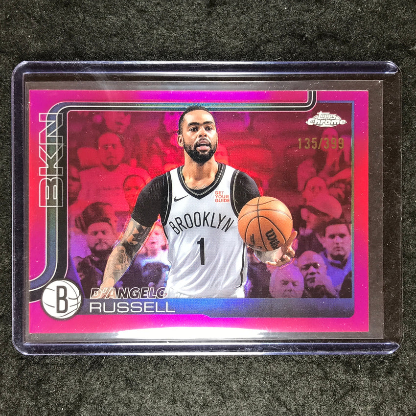 2025-26 Topps Chrome D'ANGELO RUSSELL Base Magenta 135/399 #79