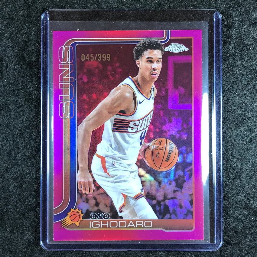 2025-26 Topps Chrome OSO IGHODARO Base Magenta 45/399 #109