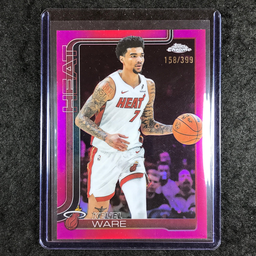 2025-26 Topps Chrome KEL'EL WARE Base Magenta 158/399 #129