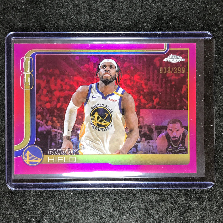 2025-26 Topps Chrome BUDDY HIELD Base Magenta 38/399 #215