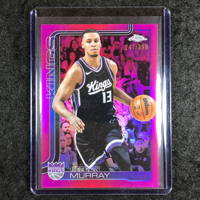 2025-26 Topps Chrome KEEGAN MURRAY Base Magenta 247/399 #227