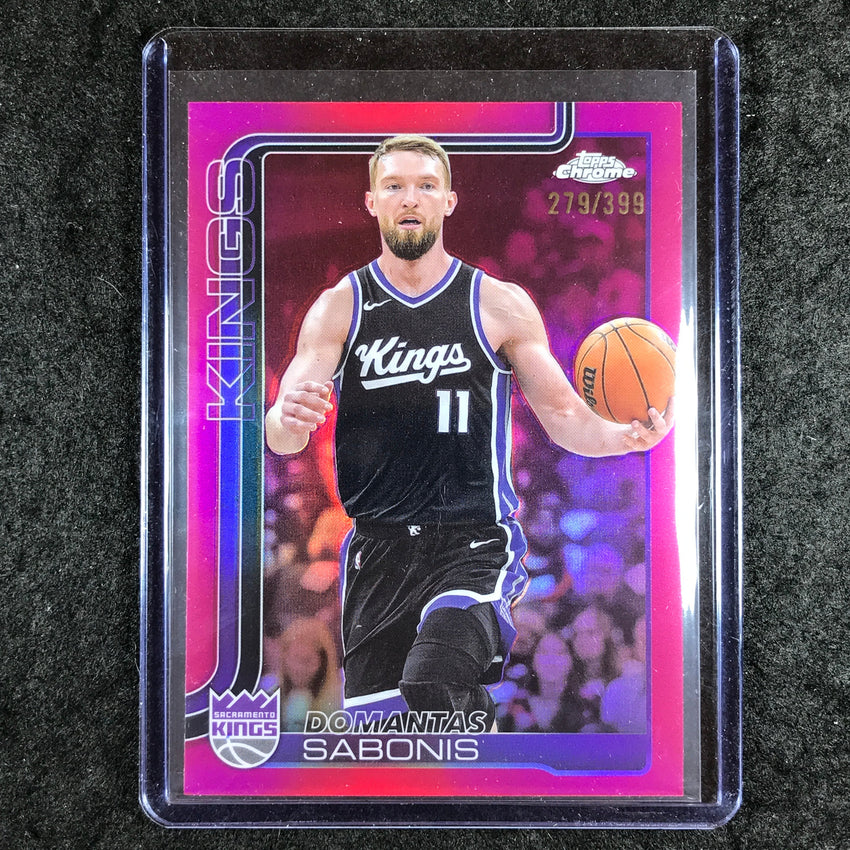 2025-26 Topps Chrome DOMANTAS SABONIS Base Magenta 279/399 #229
