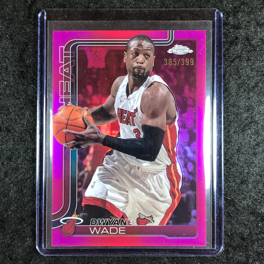 2025-26 Topps Chrome DWYANE WADE Base Magenta 385/399 #241
