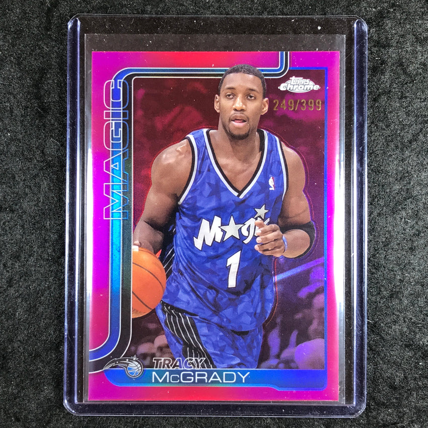 2025-26 Topps Chrome TRACY MCGRADY Base Magenta 249/399 #245