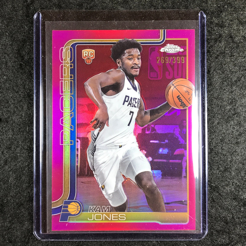 2025-26 Topps Chrome KAM JONES Rookie Base Magenta 269/399 #289