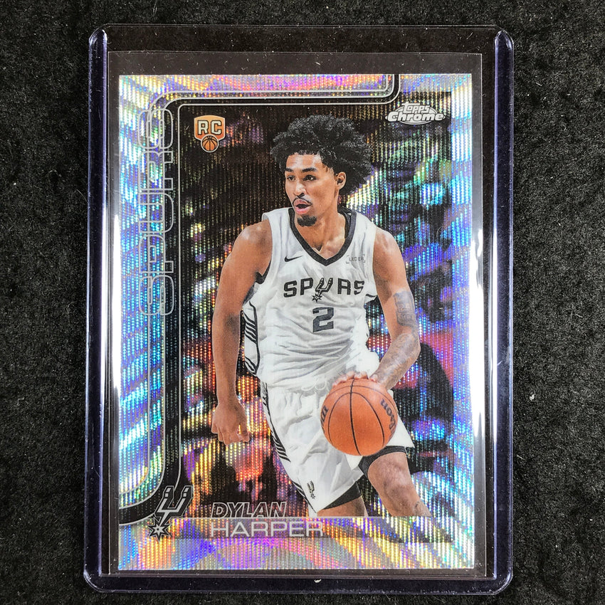 2025-26 Topps Chrome DYLAN HARPER Rookie Base Wave #252