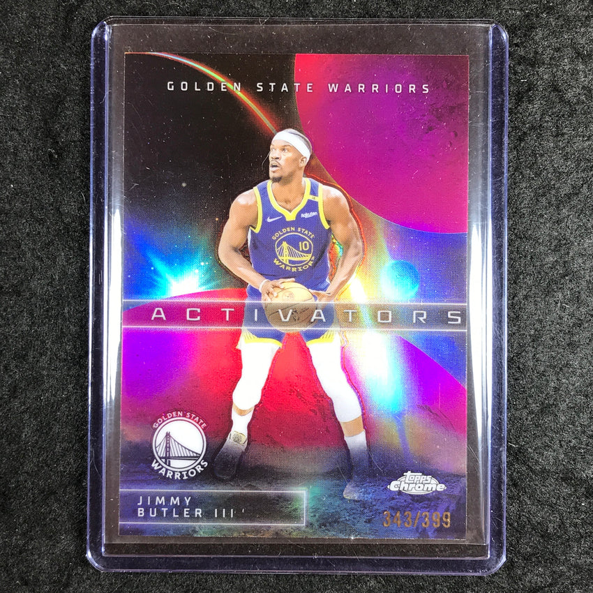2025-26 Topps Chrome JIMMY BUTLER III Activators Magenta 343/399 #2