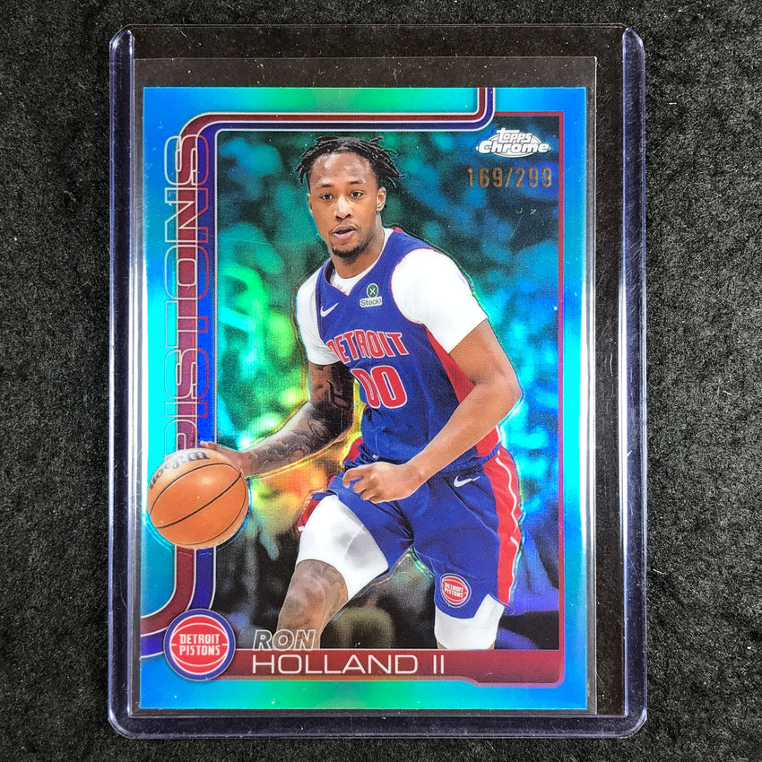2025-26 Topps Chrome RON HOLLAND II Base Teal 169/299 #16