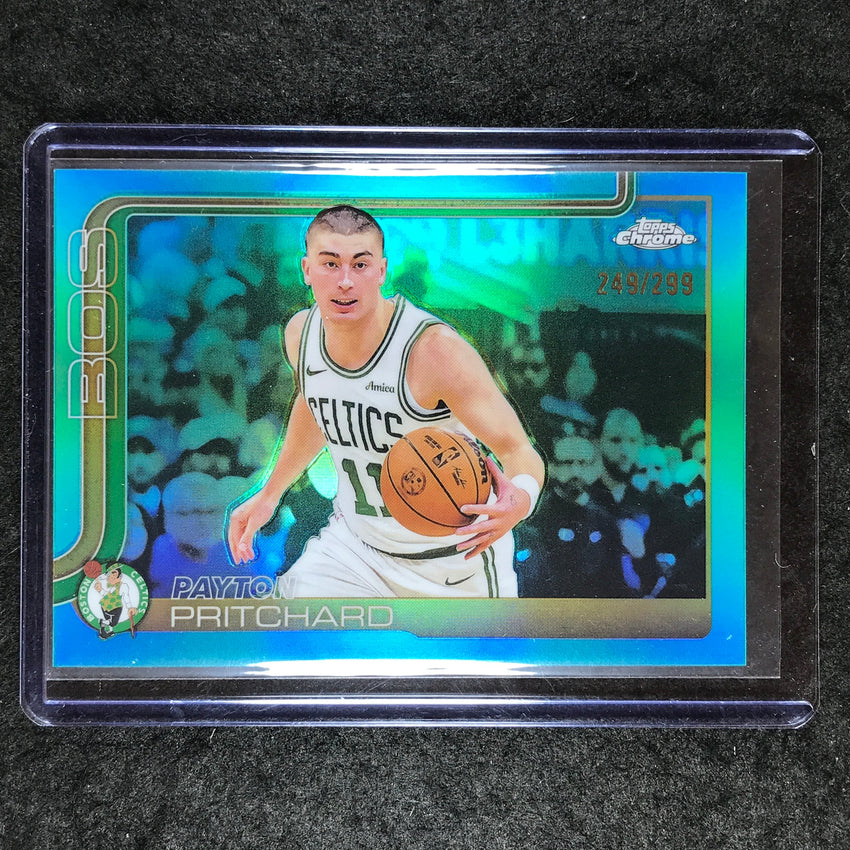 2025-26 Topps Chrome PAYTON PRITCHARD Base Teal 249/299 #18