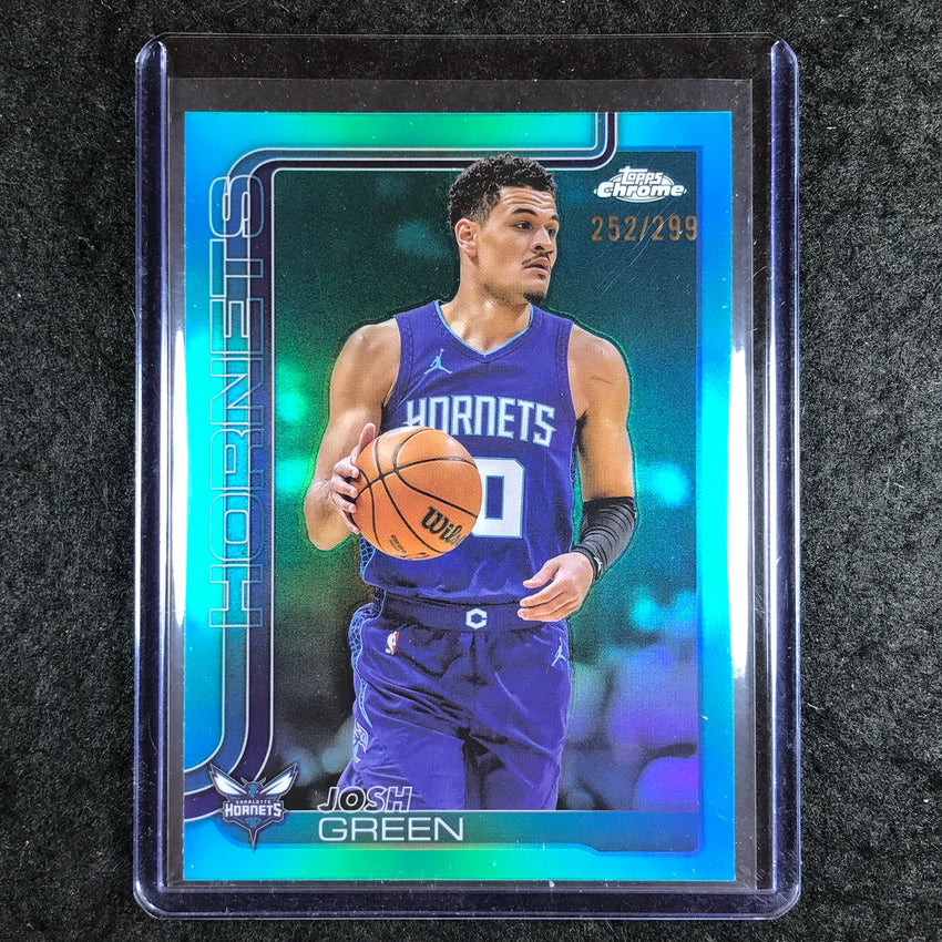 2025-26 Topps Chrome JOSH GREEN Base Teal 252/299 #47