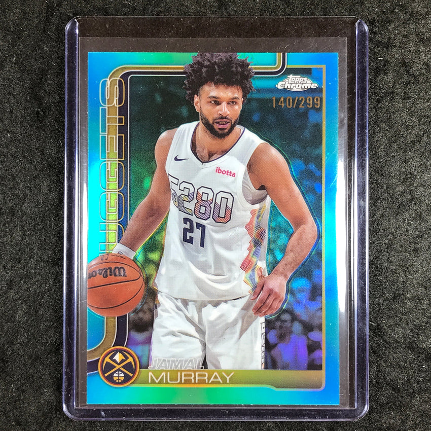2025-26 Topps Chrome JAMAL MURRAY Base Teal 140/299 #55