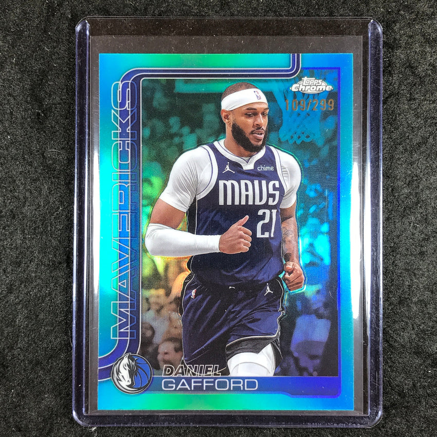 2025-26 Topps Chrome DANIEL GAFFORD Base Teal 109/299 #78