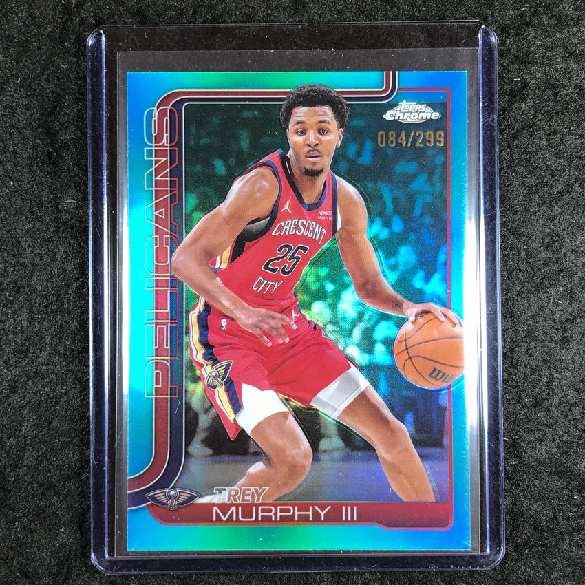 2025-26 Topps Chrome TREY MURPHY III Base Teal 84/299 #104