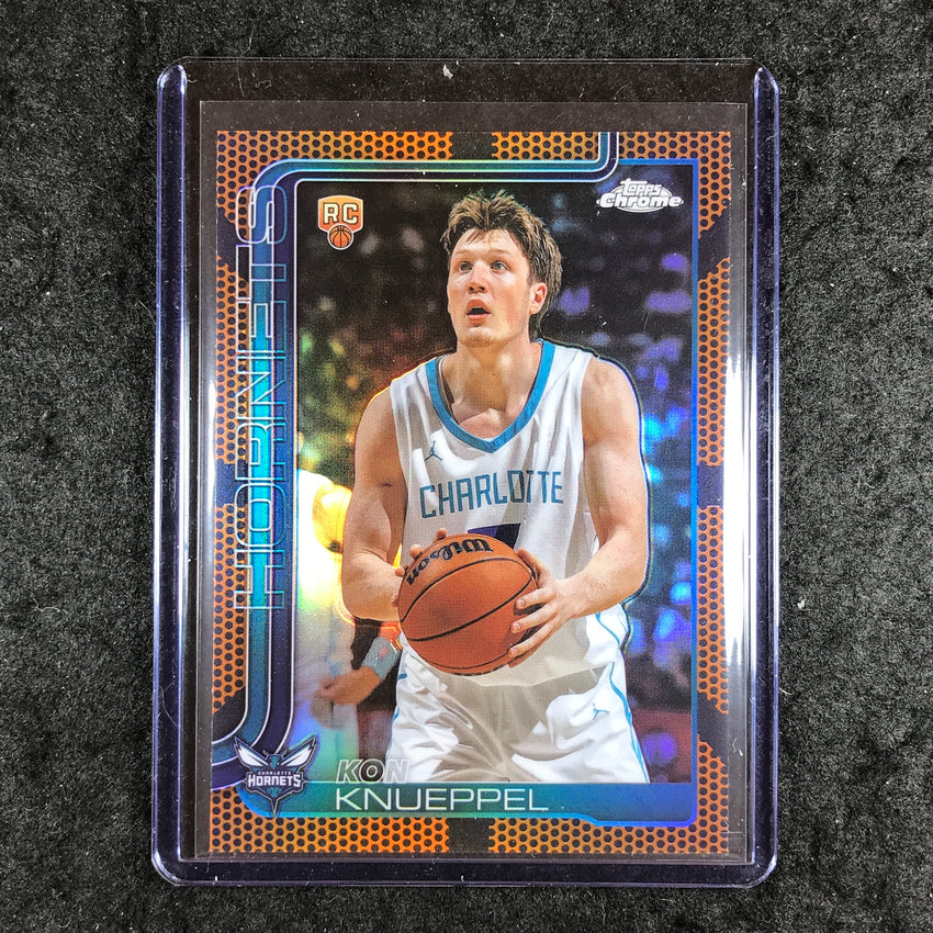 2025-26 Topps Chrome KON KNUEPPEL Rookie Basketball Refractor #254