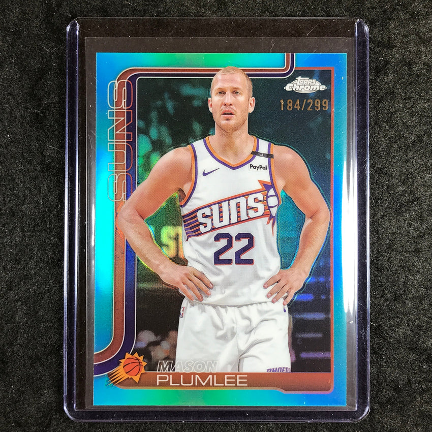 2025-26 Topps Chrome MASON PLUMLEE Base Teal 184/299 #106