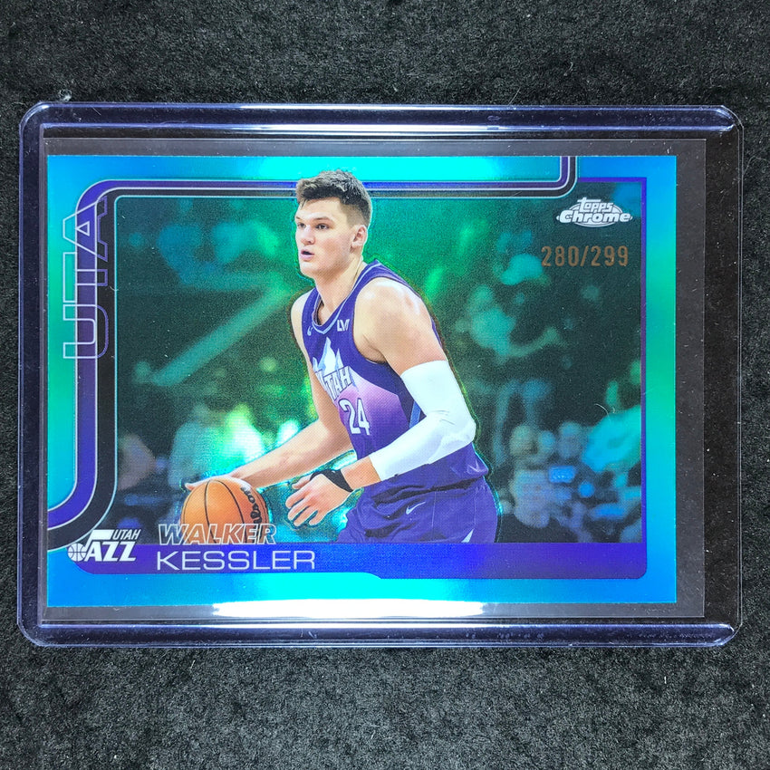 2025-26 Topps Chrome WALKER KESSLER Base Teal 280/299 #205
