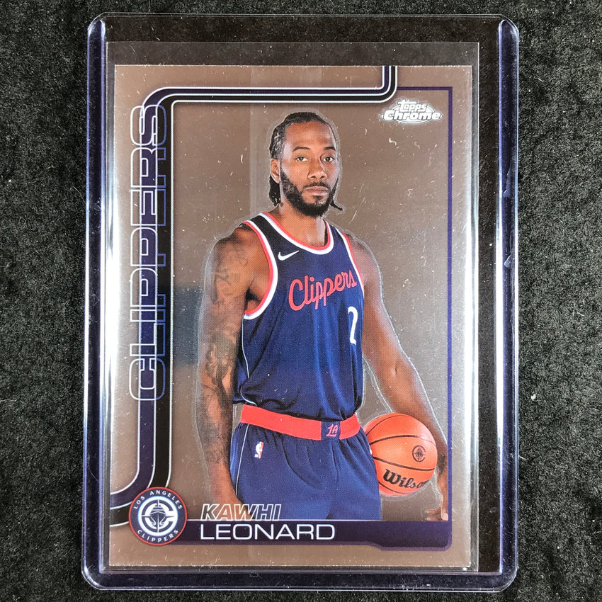2025-26 Topps Chrome KAWHI LEONARD Base Variation #44