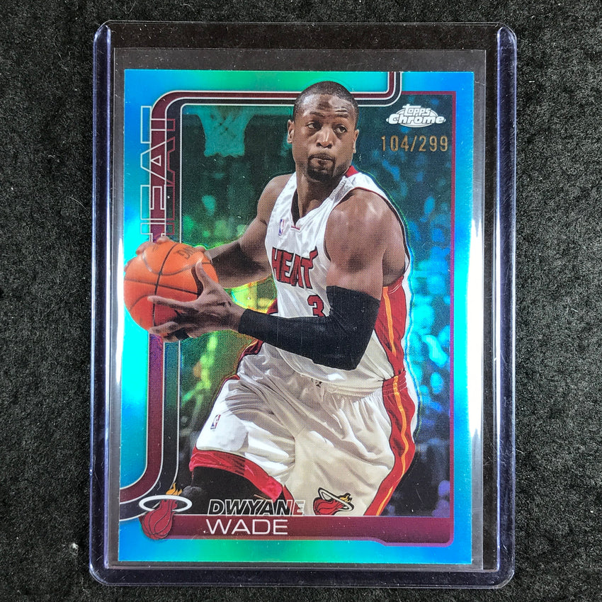 2025-26 Topps Chrome DWYANE WADE Base Teal 104/299 #241