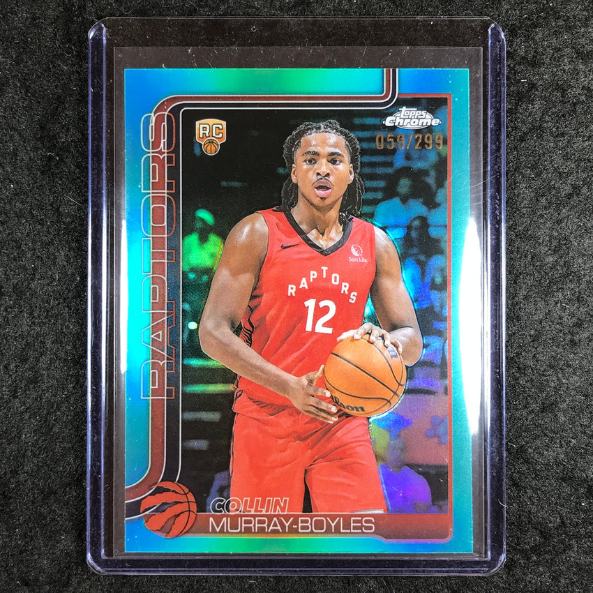 2025-26 Topps Chrome COLLIN MURRAY-BOYLES Rookie Base Teal 59/299 #259