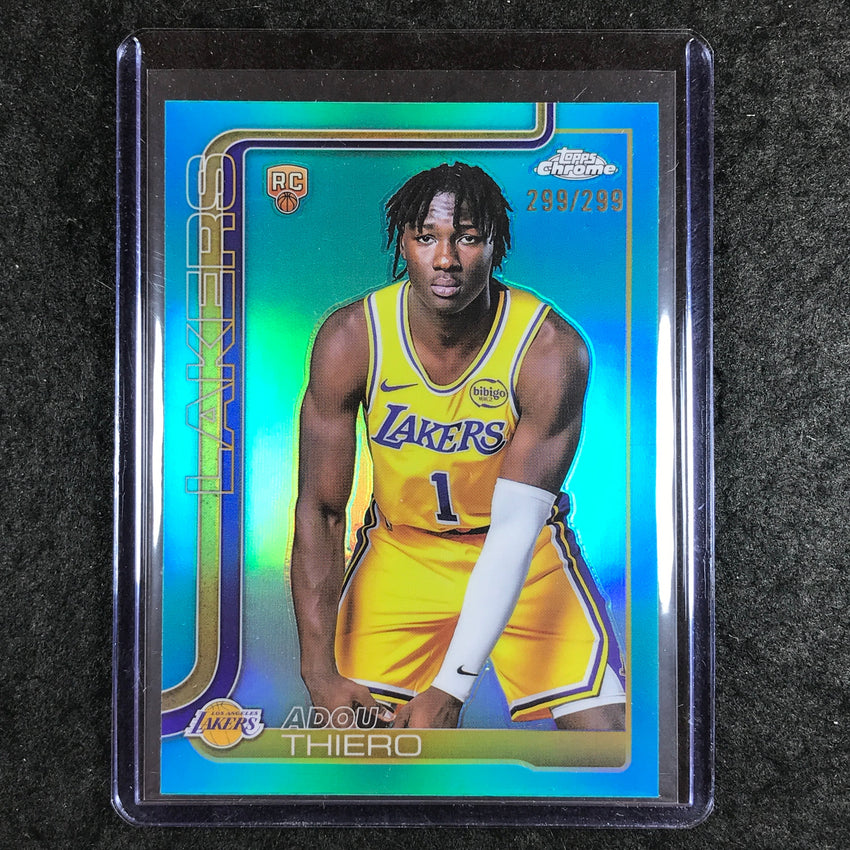 2025-26 Topps Chrome ADOU THIERO Rookie Base Teal 299/299 #286