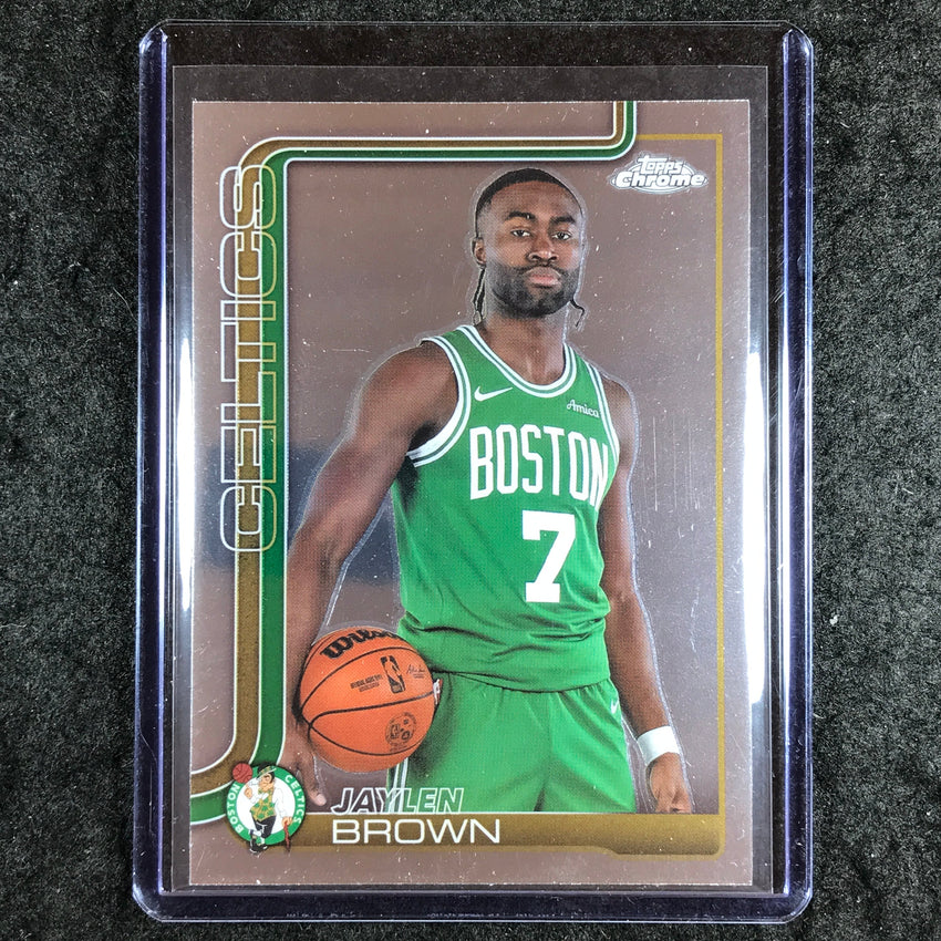2025-26 Topps Chrome JAYLEN BROWN Base Variation #51