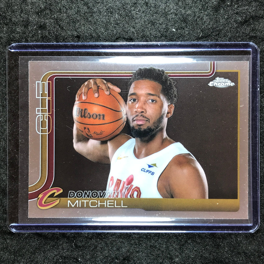 2025-26 Topps Chrome DONOVAN MITCHELL Base Variation #69
