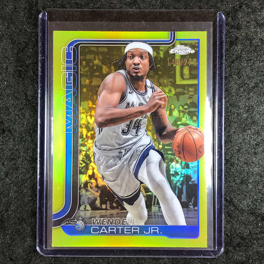 2025-26 Topps Chrome WENDELL CARTER JR. Base Yellow 148/275 #113