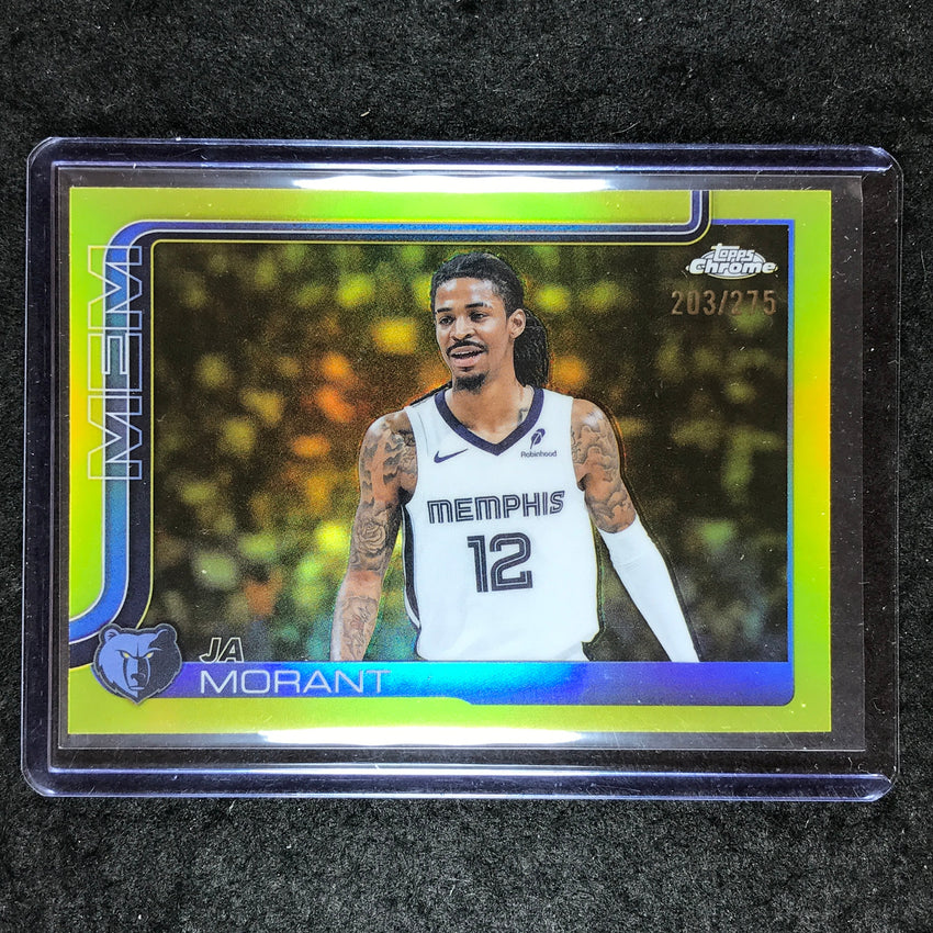 2025-26 Topps Chrome JA MORANT Base Yellow 203/275 #158