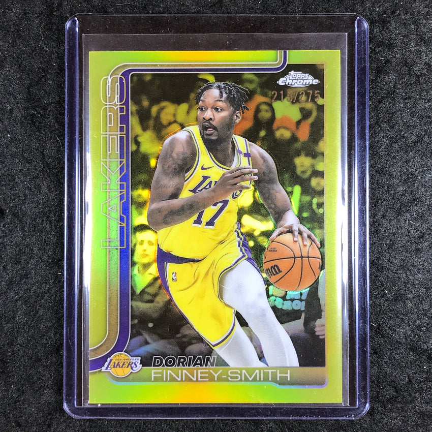 2025-26 Topps Chrome DORIAN FINNEY-SMITH Base Yellow 215/275 #192