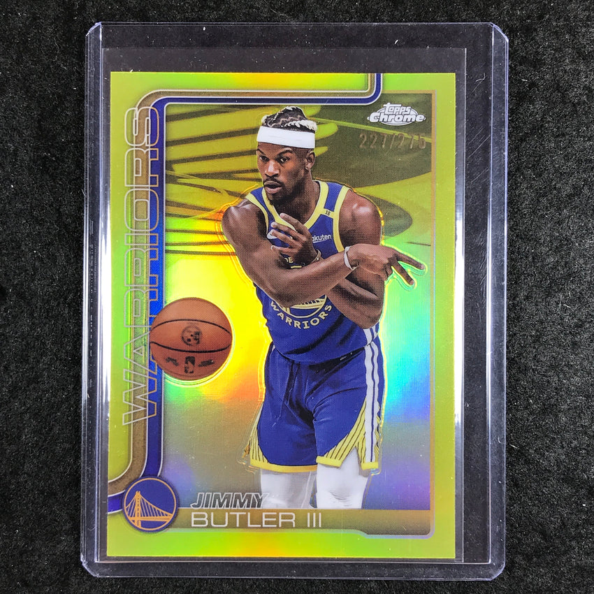2025-26 Topps Chrome JIMMY BUTLER III Base Yellow 227/275 #209