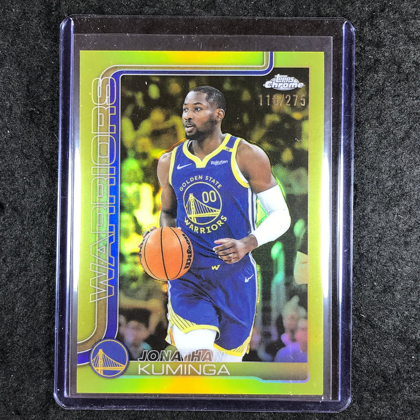 2025-26 Topps Chrome JONATHAN KUMINGA Base Yellow 116/275 #211