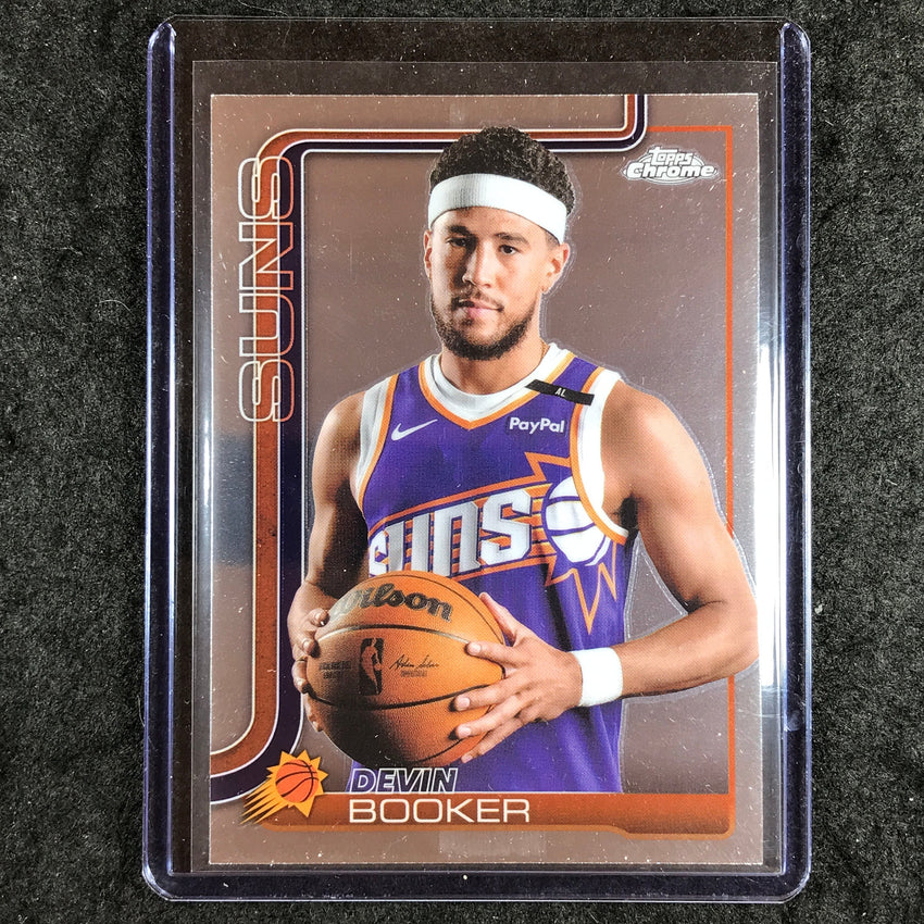 2025-26 Topps Chrome DEVIN BOOKER Base Variation #195