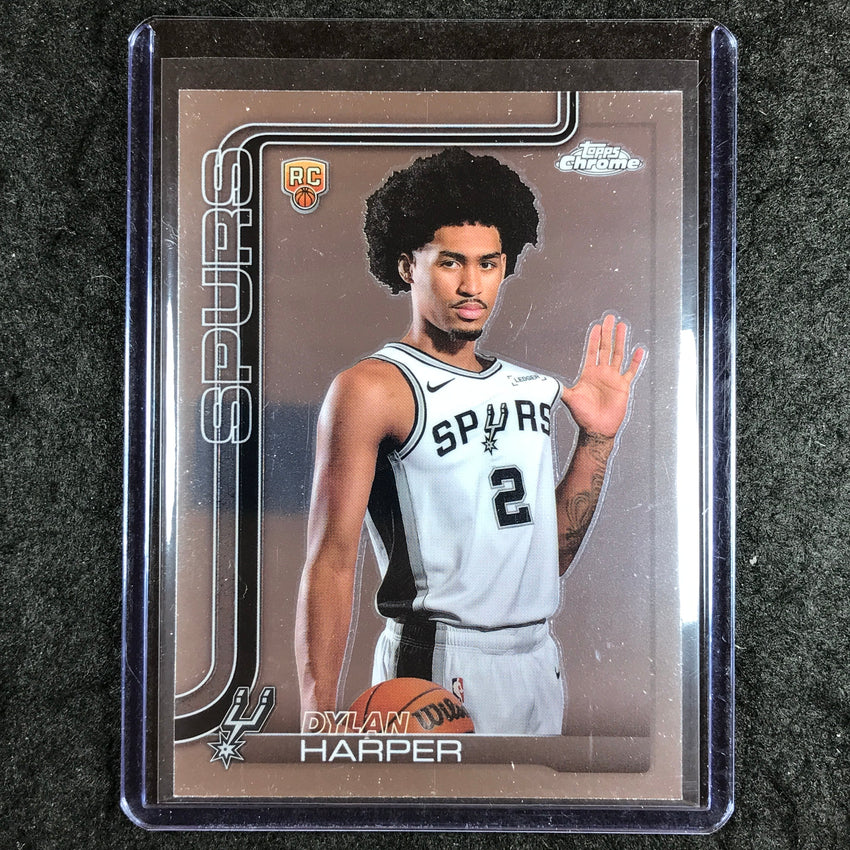 2025-26 Topps Chrome DYLAN HARPER Rookie Base Variation #252