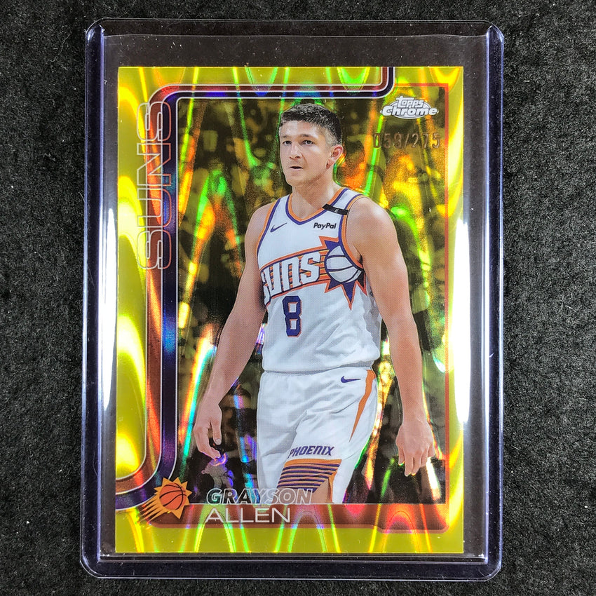 2025-26 Topps Chrome GRAYSON ALLEN Base Yellow RayWave 59/275 #107