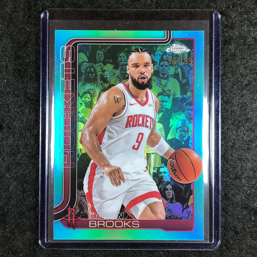 2025-26 Topps Chrome DILLON BROOKS Base Aqua 150/199 #70