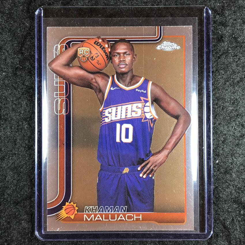 2025-26 Topps Chrome KHAMAN MALUACH Rookie Base Variation #260