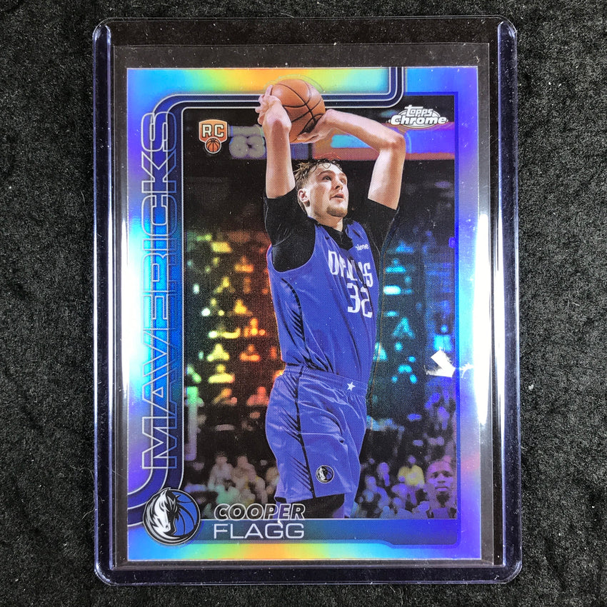 2025-26 Topps Chrome COOPER FLAGG Rookie Base Refractor #251