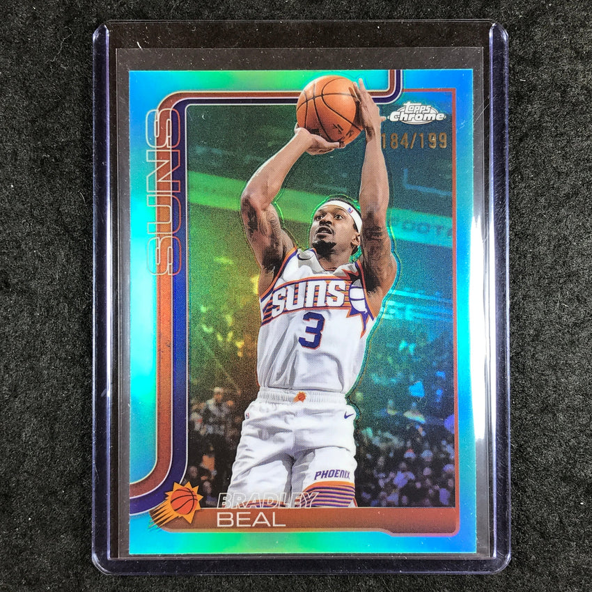 2025-26 Topps Chrome BRADLEY BEAL Base Aqua 184/199 #194