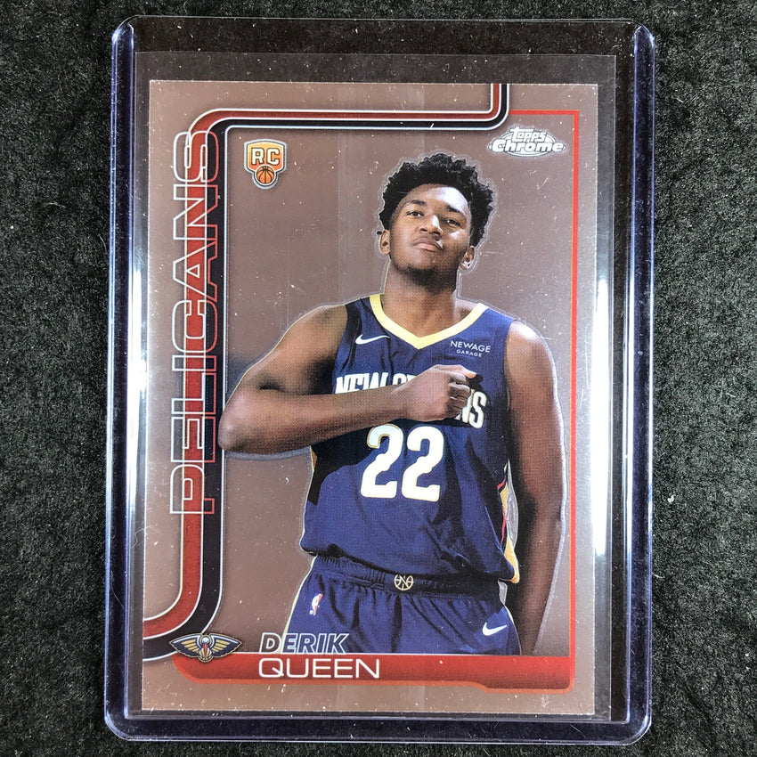 2025-26 Topps Chrome DERIK QUEEN Rookie Base Variation #263