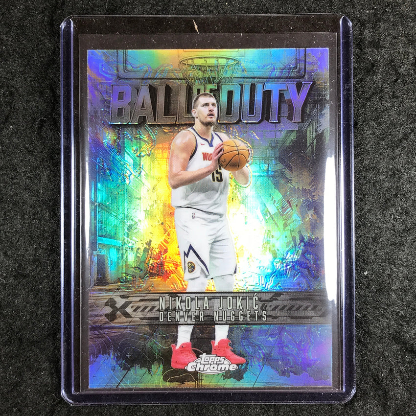 2025-26 Topps Chrome NIKOLA JOKIC Ball of Duty Refractor #3
