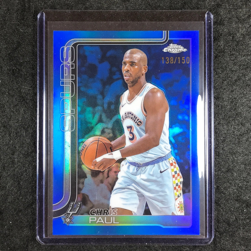 2025-26 Topps Chrome CHRIS PAUL Base Blue 138/150 #219