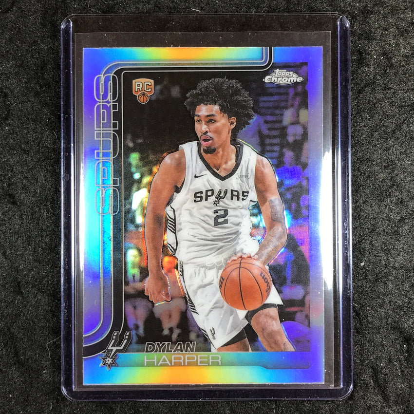 2025-26 Topps Chrome DYLAN HARPER Rookie Base Refractor #252