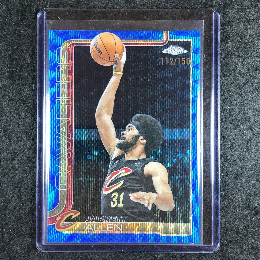 2025-26 Topps Chrome JARRETT ALLEN Base Blue Wave 112/150 #52
