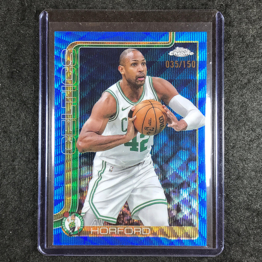 2025-26 Topps Chrome AL HORFORD Base Blue Wave 35/150 #99