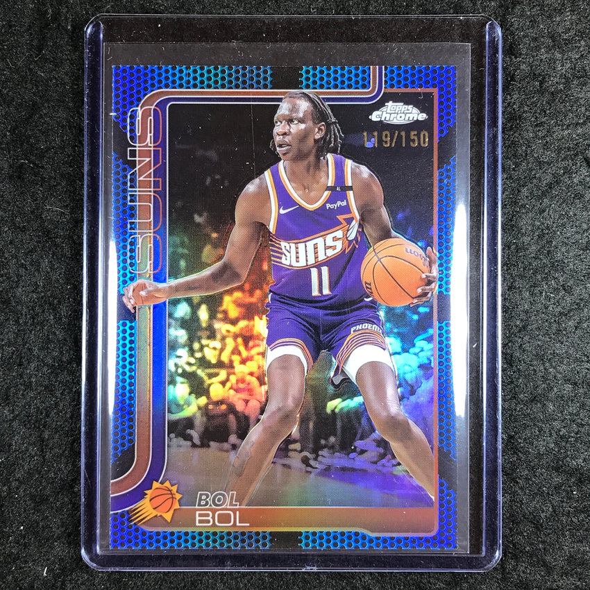 2025-26 Topps Chrome BOL BOL Base Blue Basketball 119/150 #164