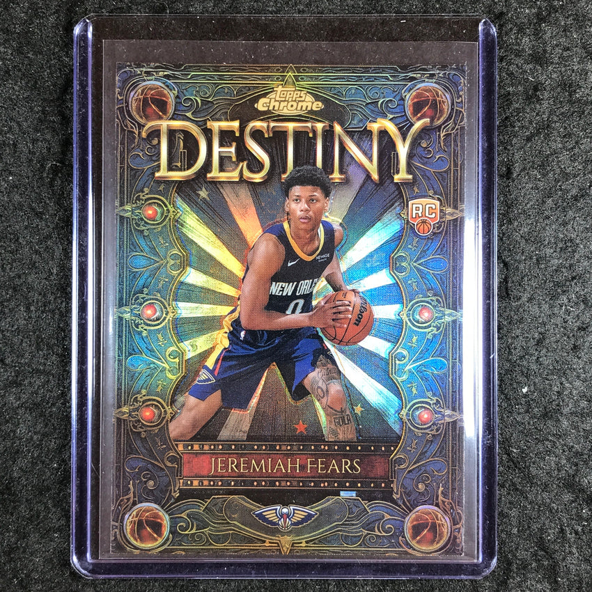 2025-26 Topps Chrome JEREMIAH FEARS Destiny Rookie Refractor #7
