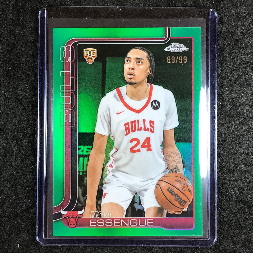 2025-26 Topps Chrome NOA ESSENGUE Rookie Base Green 89/99 #262