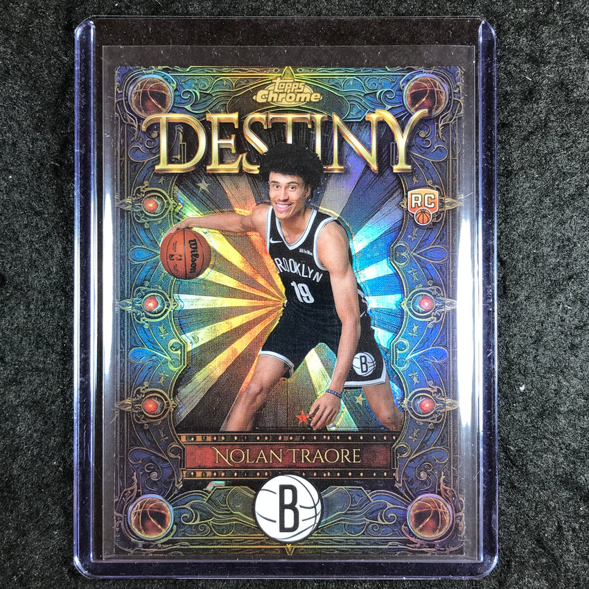 2025-26 Topps Chrome NOLAN TRAORE Destiny Rookie Refractor #16
