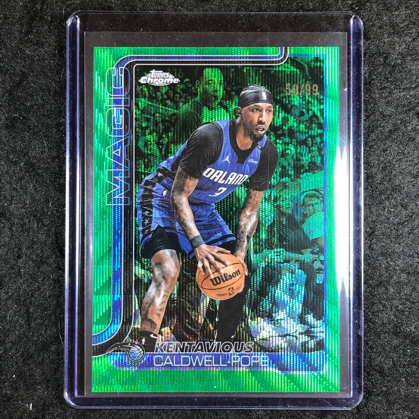 2025-26 Topps Chrome KENTAVIOUS CALDWELL-POPE Base Green Wave 50/99 #143